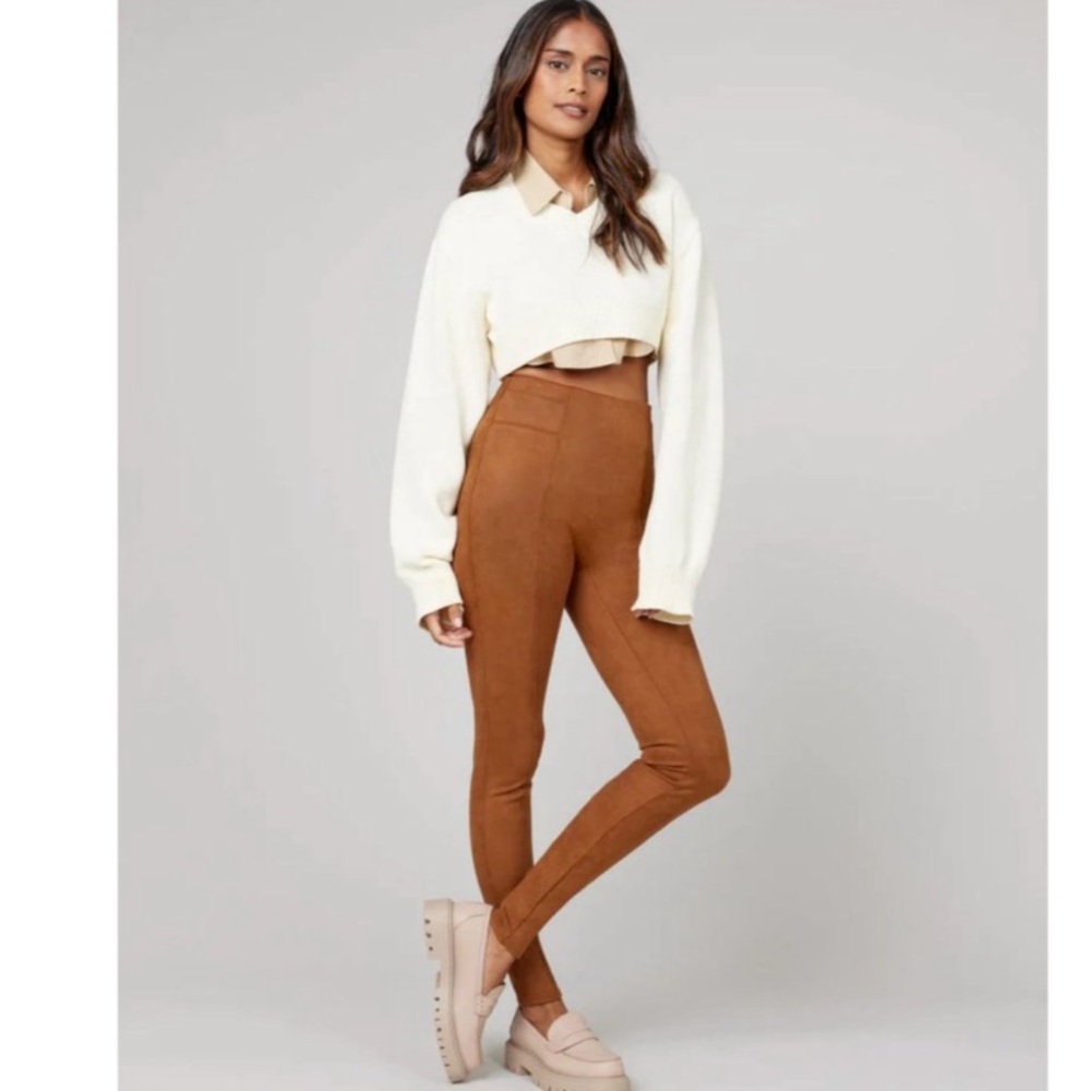 “Spanx” Faux Suede Leggings